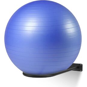 XIAO PEI Medicine Ball RackWall Mounted Large Stability Ball Storage Rack Basketball Ball Rack Exercise Ball Equipment Organizer(1 Black) in Saudi Arabia