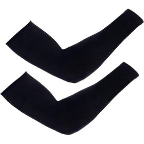 CMCOOPLX 2 Pairs Arm Sleeves for Men Women Youth, UV Sun Protection Arm Cover, Tattoo Cover Up, Cooling, Compression
