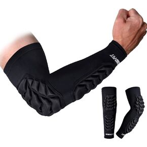 Legendfit Football Elbow Forearm Pad for Youth Men Adults Compression Protective Arm Support for Basketball Wrestling Guards