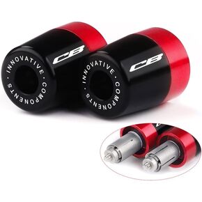 Handlebar Bar Ends Hand Grips Plug Caps Compatible with Honda CB 650R/1000R/650F | Motorcycle Handle bar Grip End cb 1000rr 300f 500f 500x 600f cb1100 Accessories