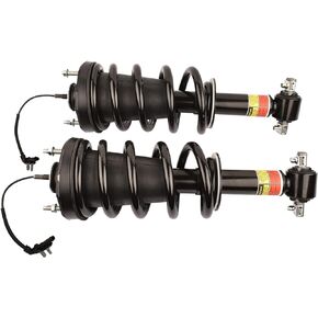 NEWZQ Pair Front Loaded Quick Struts Magnetic Ride Compatible with Cadillac Escalade Chevy Silverado Suburban Tahoe GMC Sierra Yukon 2014-2019 84176631