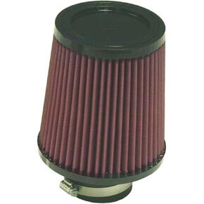 K&N Universal Clamp-On Air Intake Filter: High Performance, Premium, Washable, Replacement Filter: Flange Diameter: 2.75 In, Filter Height: 6.5 In, Flange Length: 2 In, Shape: Round Tapered, RU-4870