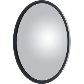 609838 7-1/2-Inch Stainless Steel Offset-Mount Convex Mirror Head with J-Bracket, Universal Driver or Passenger Side