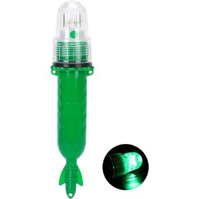 Safety Beacon Light, Emergency Hazard Warning Flashing Lighting Bar Electronic Visual Distress Strobe Signal Kit Bait Lure Lamp Fish Tools Direct Replacement for Kayak Yacht Pontoon Marine Ship(red)
