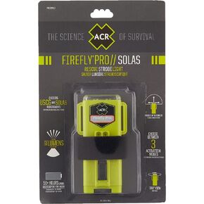 ACR 3970.3 Firefly PRO Solas Manually Operated Rescue Strobe Light, Carded