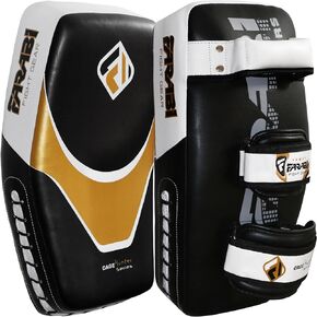 Farabi Kick Shield Thai pad MMA Muay Thai Shield Curved Pads Martial Art Training Pads Boxing Strike pad Curved Arm Pad MMA Focus pad Muay Punch Shield