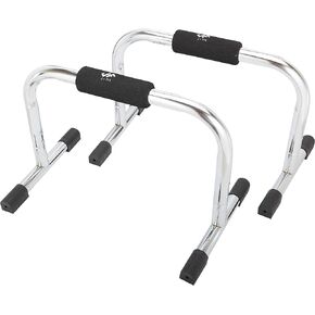 JFIT Pro Push Up Bar Stand, Set of 2 Bars - Made in Taiwan - UPDATED STYLE - 9" or 11" Options - NEW Thicker Grips and Non-Skid Feet for Enhanced Push Ups