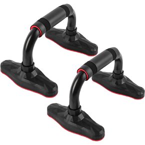 Luxmoori Push Up Bars, Workout Bars for Women and Men, Strength Trainer Push Up Bars for Home Gym Fitness