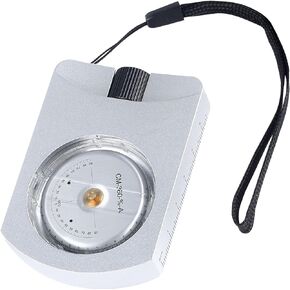 Altimeter Professional Aluminum Accurate Clinometer Waterproof Optic Height Clinometer Battery-Free Compact Portable Handheld Clinometer Forestry Outdoor for Height & Slopes Angles Measuring