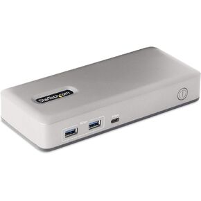 StarTech.com Dual-Monitor USB-C Docking Station, DisplayPort & HDMI or VGA, Multi Monitor Dock up to 4K 60Hz - USB 3.2/3.1 (5Gbps) Type-C Dock - 7x USB Hub, 85W PD, Windows & ChromeOS (101N-USBC-DOCK)