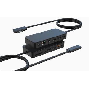 Surface Docking Station, Microsoft Surface Dock. 12-in-1 Docking Station for Microsoft Surface Pro 9/8/X/7/6/5/4/3, Surface Laptop 5/4/3/2/1,Surface Laptop Go 3/2/1, Surface Book 3/2/1