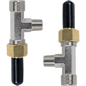Bonbo Bleeder Tee Kit Replacement for Seastar 3004.6439 HF4202 Compatible with All Baystar Cylinders (2pcs)