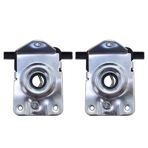 2PCS Hood Lock Lower Part Female Catch Latch Replacement for 1999-2006 E39 525 528i E46 323 328 330i E53 X5 E52