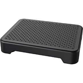 SPACELEAD Mobility Step Stool for Adults & Seniors, Anti-Slip Bathroom Step Stool,Portable Stair Assist Indoor/Outdoor, Platform Step for Kitchen, Office, and Bedroom, 600lbs Capacity, Black-Black