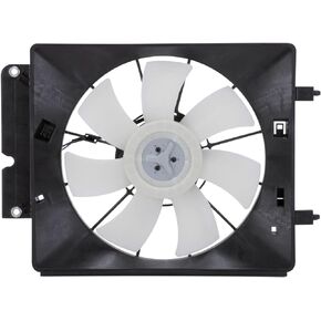 TYC 610530 Cooling Fan Assembly Compatible with 2002-2006 Honda CRV , Black