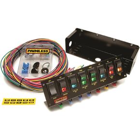 Painless Wiring 50303 Race Car 8 Switch Panel