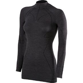 FALKE Women's Standard Wool Tech. Zip W L/S Sh
