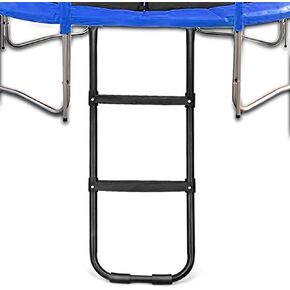 Gardenature Universal Trampoline Ladder, Safe 2-Step Trampoline Ladder, 3-Step Trampoline Ladder, Wide Step