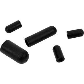 Performance Tool W5232 Vacuum Cap Assortment (80 Piece) , Black