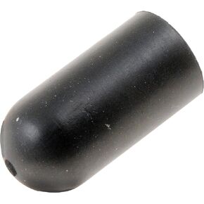 Dorman 650-005 3/8 In. Black Rubber Vacuum Cap, 10 Pack Universal Fit