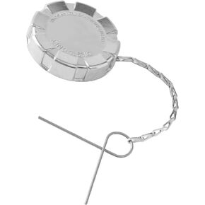 Fuel Tank cap Gas Cap - Non-Locking, Solid, 3 In 1/2 in for Kenworth Trucks