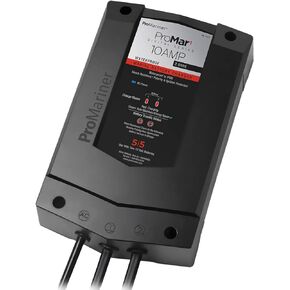 ProMariner Batt Chgr, ProMar1 DS, 12V 10A, 2 Bank