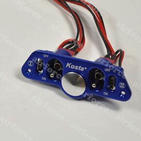 MIRACLE Kosta Heavy Duty Dual ON-Off Power Switch w/ Fuel Dot for Engine