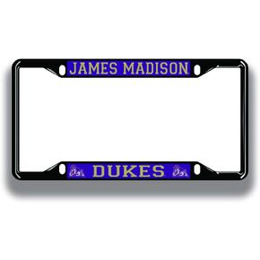 Elite Fan Shop NCAA License Plate Frame Black