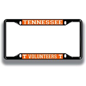 Elite Fan Shop NCAA License Plate Frame Black