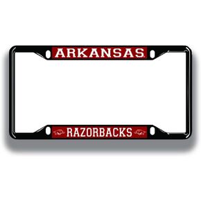 Elite Fan Shop NCAA License Plate Frame Black in Saudi Arabia