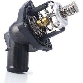 Thermostat Housing Water Outlet 15-11125,Compatible with 2014-2020 Chevy Silverado 1500 Suburban Tahoe GMC Sierra 1500 Yukon Yukon XL Cadillac Escalade Replace 12674639