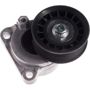 38452 (For 2.0L/2.3L/2.5L-No Hybrid) Drive Belt Tensioner Pulley Assembly Fit For 05-12 Ford Escape Fusion /05-11 Mazda Tribute Mercury Mariner Milan [# 6E5Z6A228A 38408]