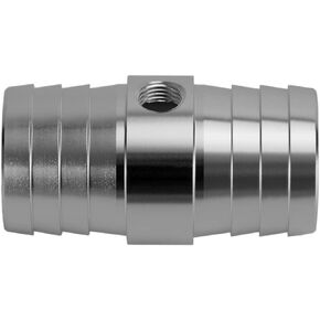 Steam radiator hose adapter 1-1/4" Hose with 1/8" NPT Steam Port Adapter for LS Swap Steam Coolant Crossover Splice Aluminum