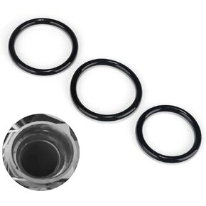 O-Rings Gasket Seal Set Engine Radiator Hose and T-Pipe coolant Leak Repair Replacement Compatible with Ford F-150 5.0L Mustang DR3Z-8566-A & 2X BC3Z-8590-F, Pre-Greased Better Installation
