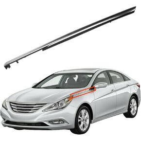 LABLT Left Driver Side Fender Garnish Chrome Molding Trim Replacement for Hyundai Sonata 2011 2012 2013 2014