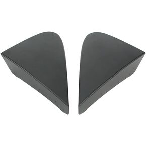 Left & Right Side View Mirror Triangle Fender Corner Trim Cover Fit for Toyota Corolla 2008-2013, Replace 60118-12010,60117-12010