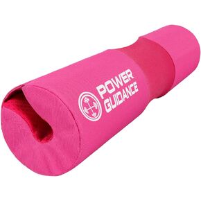 POWER GUIDANCE Barbell Squat Pad - Neck & Shoulder Protective Pad Built-in Velcro Straps and Anti-Skid Points for Squats
