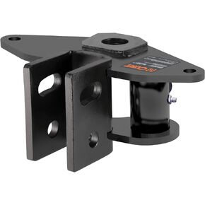 CURT 17075 Replacement Round Bar Weight Distribution Hitch Head, CARBIDE BLACK POWDER COAT