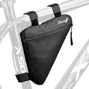BOBILIFE Bike Triangle Frame Bag - Bicycle Cycling Storage Triangle Top Tube Front Pouch Saddle Bag for Road and Mountain Bikes