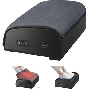 Comfier Heated Foot Rest for Under Desk at Work&Foot Warmer,Adjustable Ergonomic Foot Stand,Office Chair&Home Gaming Desk Footstool,Memory Foam Support Cushion for Back Pain Relief,Gifts for Men,Women in Kuwait