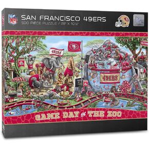 YouTheFan NFL Game Day at The Zoo 500pc Puzzle