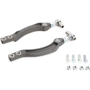 Voodoo13 TENS-0100HC Front Tension Rod Hard Anodize Clear Finish | Compatible with Nissan 240sx 1989-1994