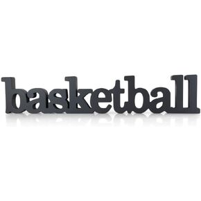 Basketball Wood Words | Basketball Sign & Decor