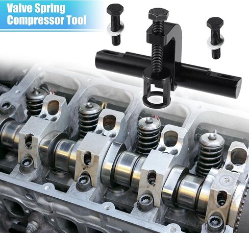 X AUTOHAUX 1 Set Valve Spring Compressor Tool Replacement for Dodge for Ram 2500 3500 5.7L 6.1L 6.2L 6.4L Engines Metal Black in Saudi Arabia
