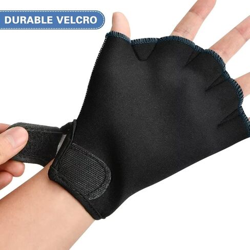 قفازات AMFUN المائية، قفازات سباحة شبكية، مجداف للتدريب على الماء in Kuwait