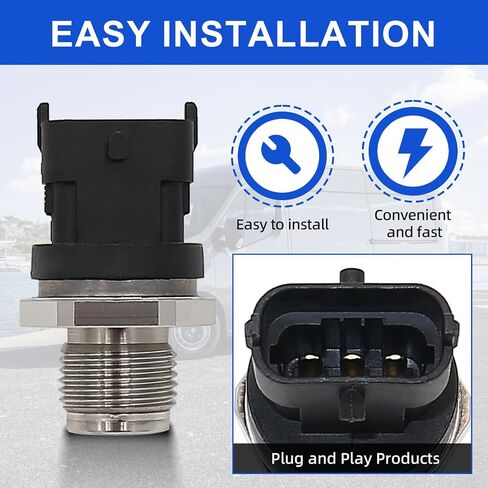 استبدال مستشعر ضغط الوقود متوافق مع نيسان مرسيدس بنز رينو فولكس فاجن 8200418270 0061537828 0281002907 7701068400 906915100002 0281002720 2R0919081F A0061537828 0281002920 in Kuwait