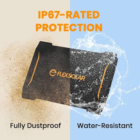 40W Small USB Solar Panel Charger 18W USB-A USB-C PD2.0 Portable Foldable Power Emergency ETFE Monocrystalline Panels IP67 Waterproof Camping Hiking Backpacking Outdoor for Phones Power Banks Tablets in Saudi Arabia