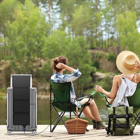 Solar Portable Charger 54W, Ericsity Solar Phone Charger USB Solar Panel Portable for Camping Foldable Solar Panel with USB-C Fast Charging Output and ETFE Surface Material in Saudi Arabia