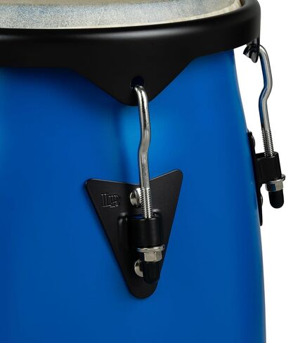 LP Conga Drum Set with Stand, Race Car Blue, 10-inch and 11-inch (LP646D-DB) in Kuwait