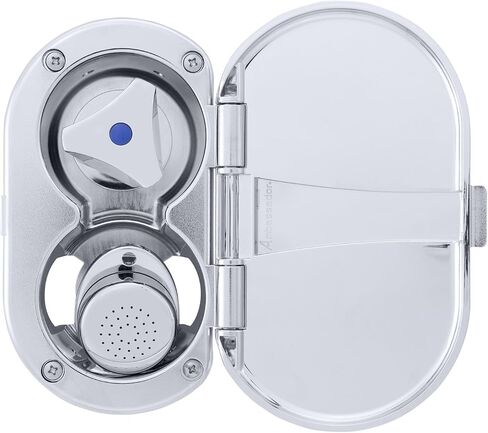 Ambassador Marine Trinidad- Transom Shower (Cold Only), Chrome Cup & Lid, Small Chrome Sprayer, 10' White Rubber Hose, Chrome Trinidad Handle - 136-0207-CW-W in Saudi Arabia